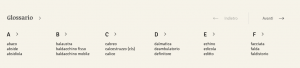 Glossario