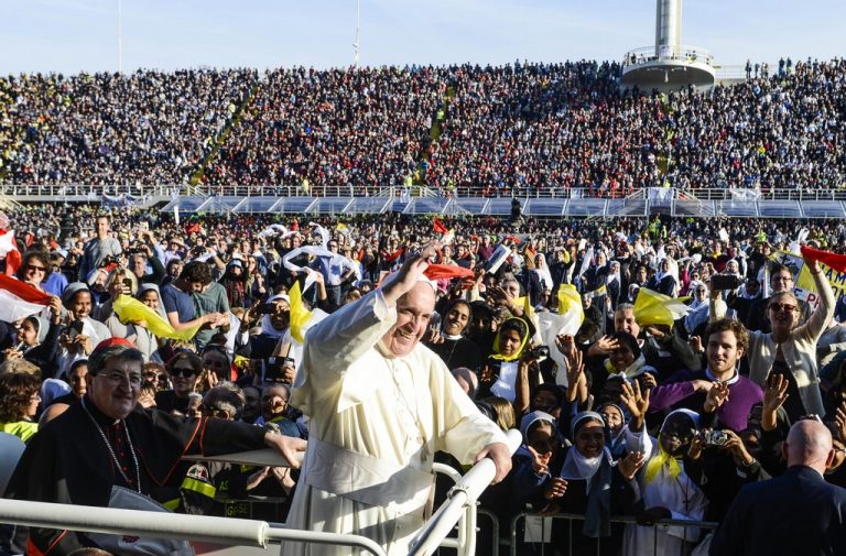 papa Francesco a Firenze