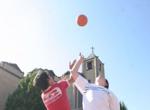 ROMA ORATORIO S.ALBERTO MAGNO ALLE VIGNE NUOVE PARTITA DI BASKET